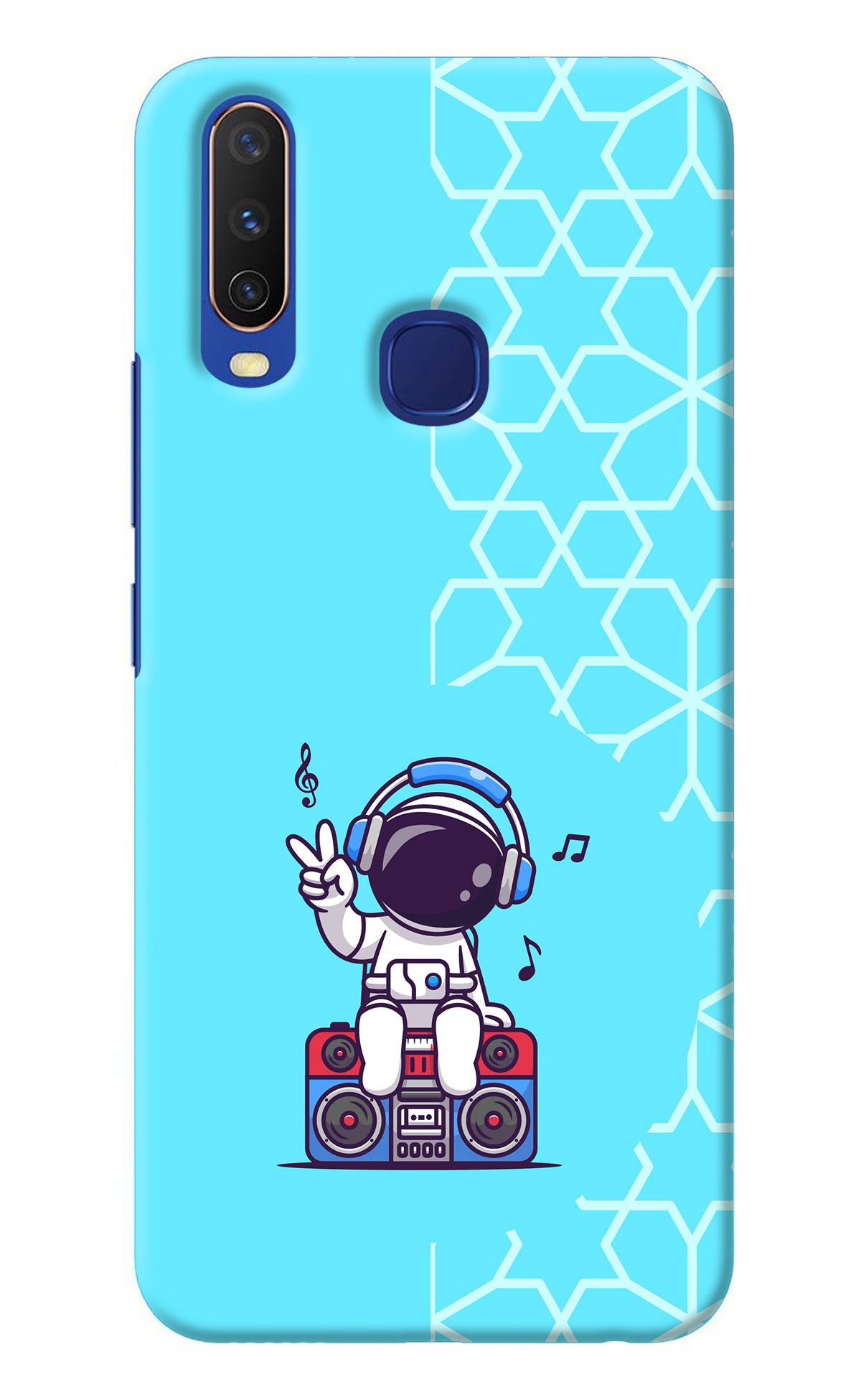 Cute Astronaut Chilling Vivo Y11/Y12/U10 Back Cover