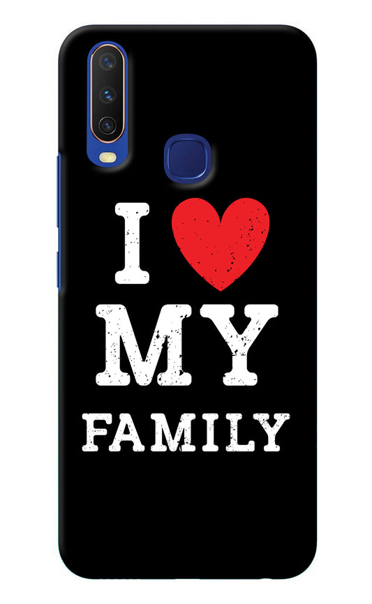 I Love My Family Vivo Y11/Y12/U10 Back Cover