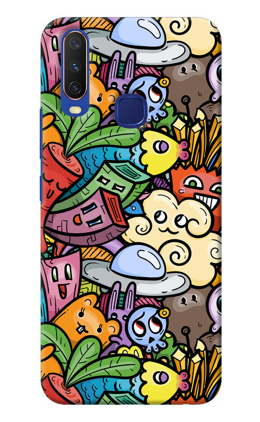 Veggie Doodle Vivo Y11/Y12/U10 Back Cover