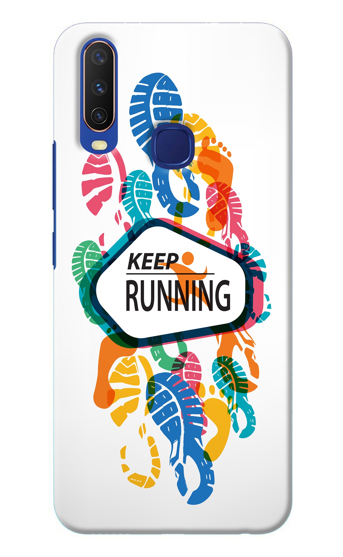 Keep Running Vivo Y11/Y12/U10 Back Cover