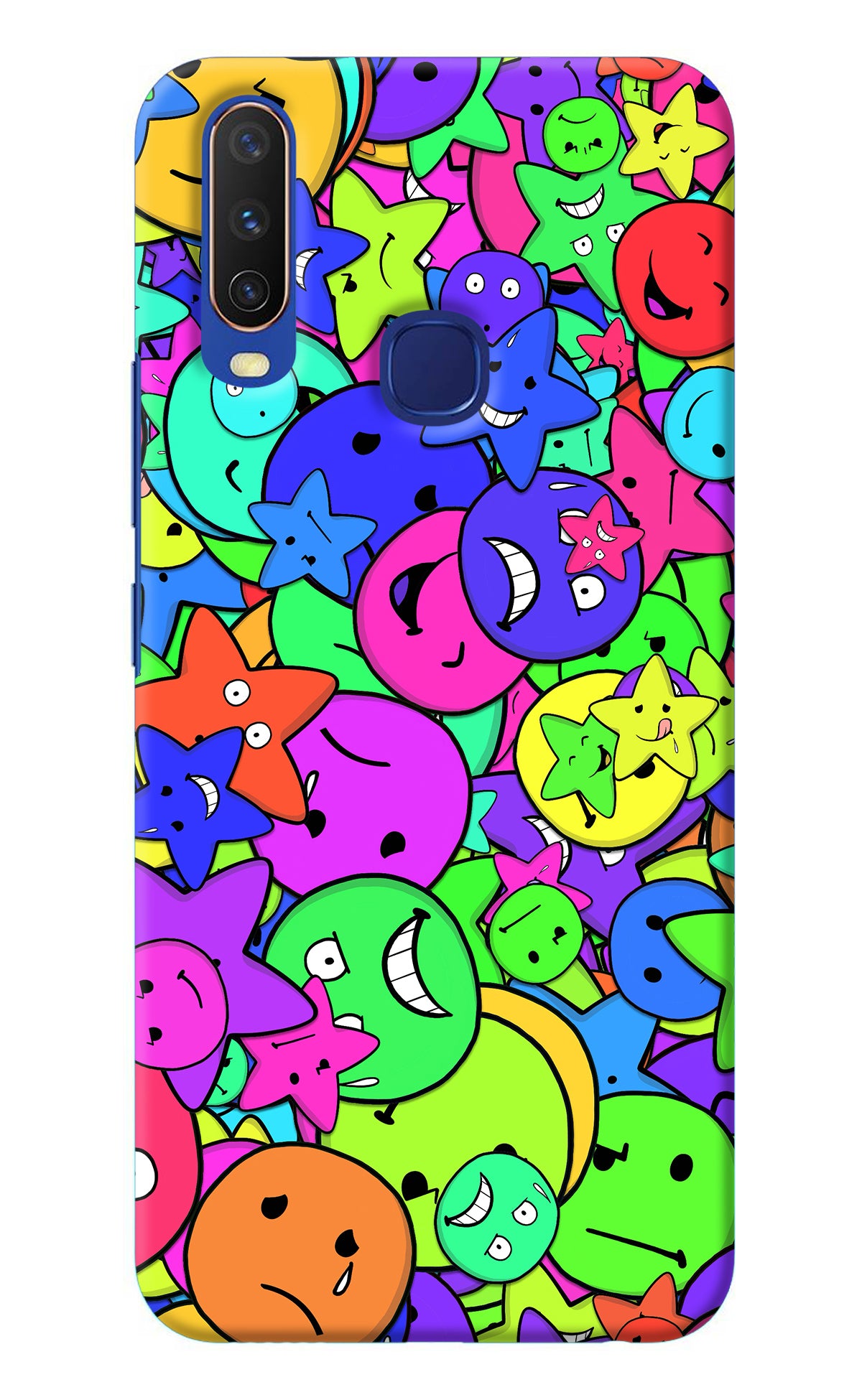 Fun Doodle Vivo Y11/Y12/U10 Back Cover