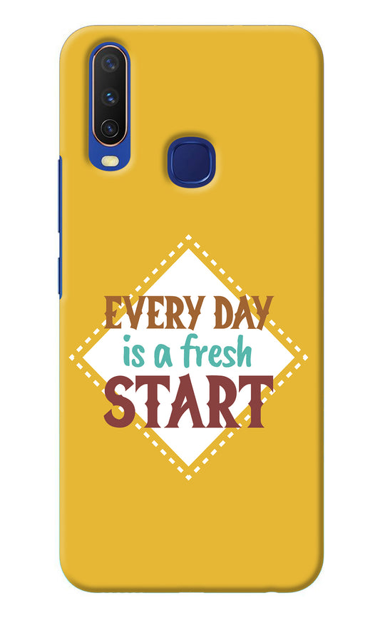 Every day is a Fresh Start Vivo Y11/Y12/U10 Back Cover