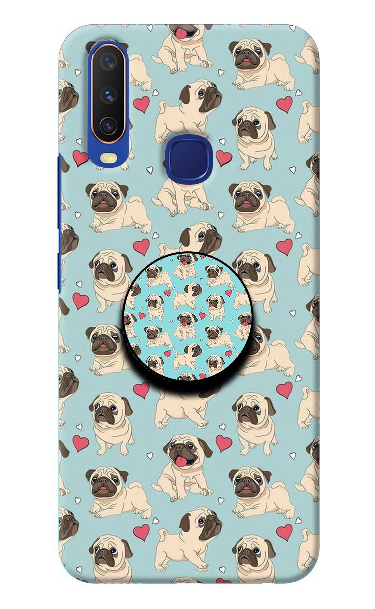 Pug Dog Vivo Y11/Y12/U10 Pop Case