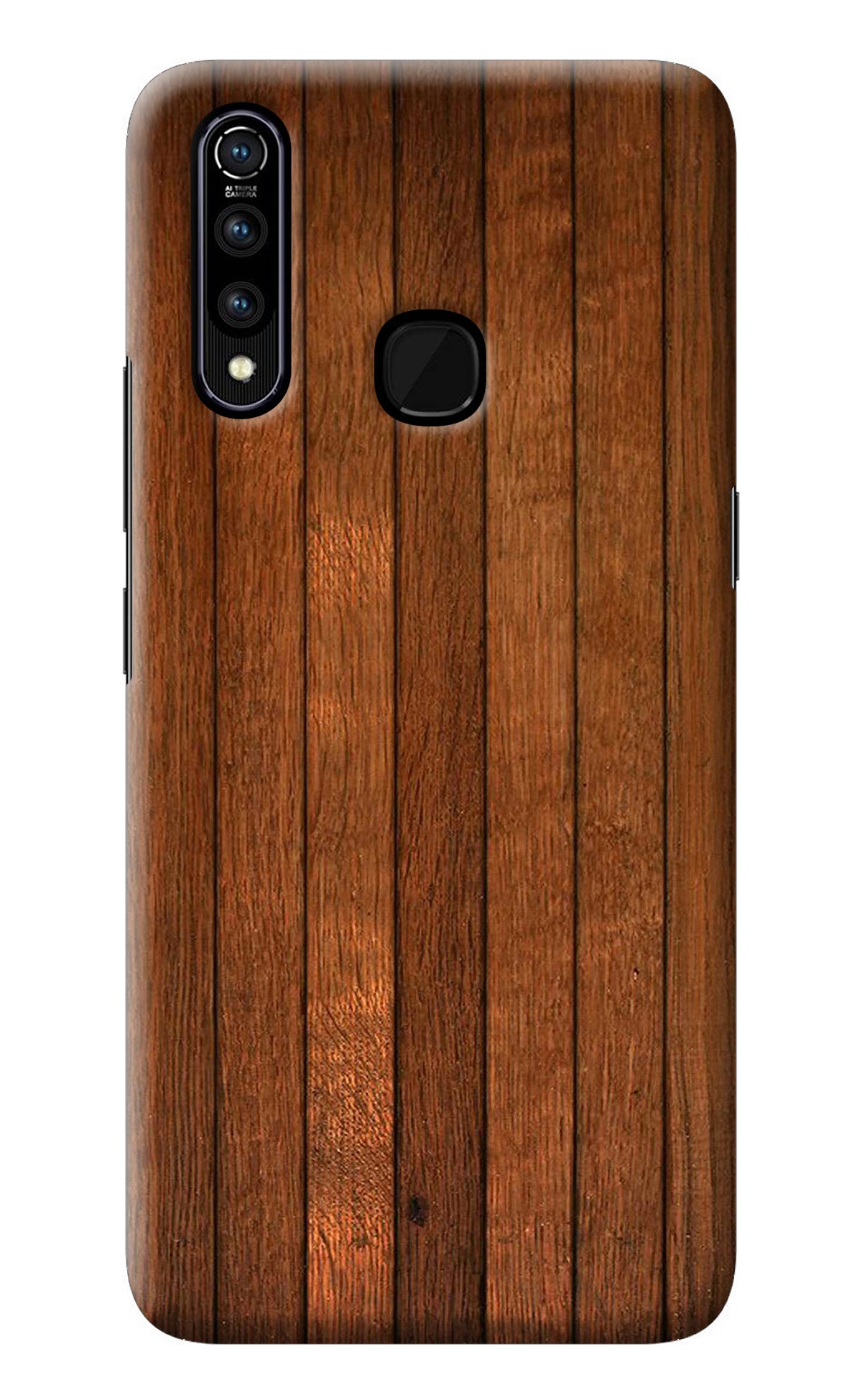 Wooden Artwork Bands Vivo Z1 Pro Back Cover