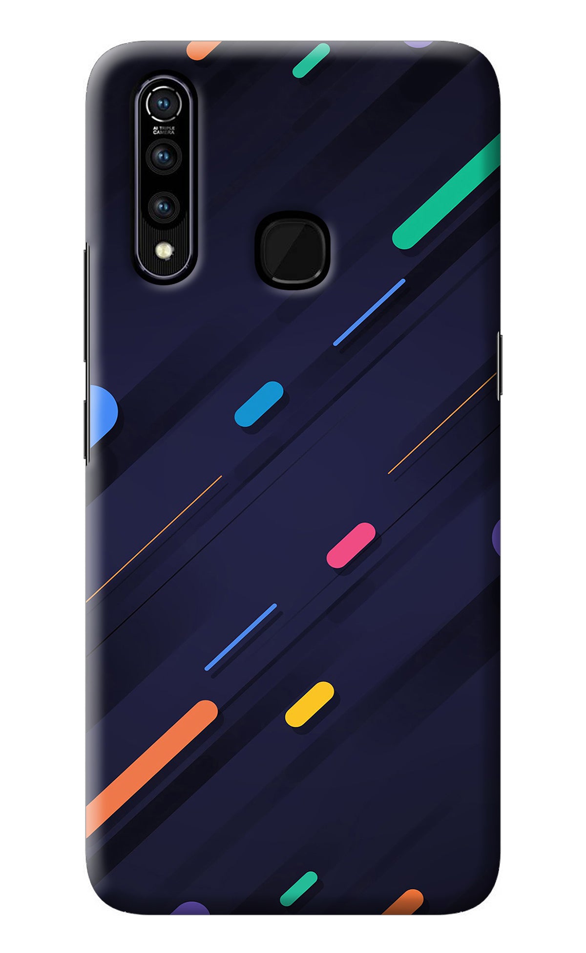 Abstract Design Vivo Z1 Pro Back Cover