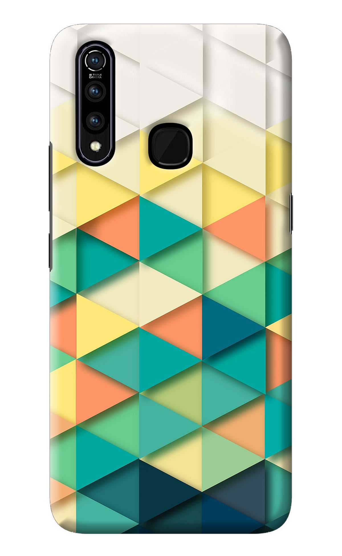 Abstract Vivo Z1 Pro Back Cover