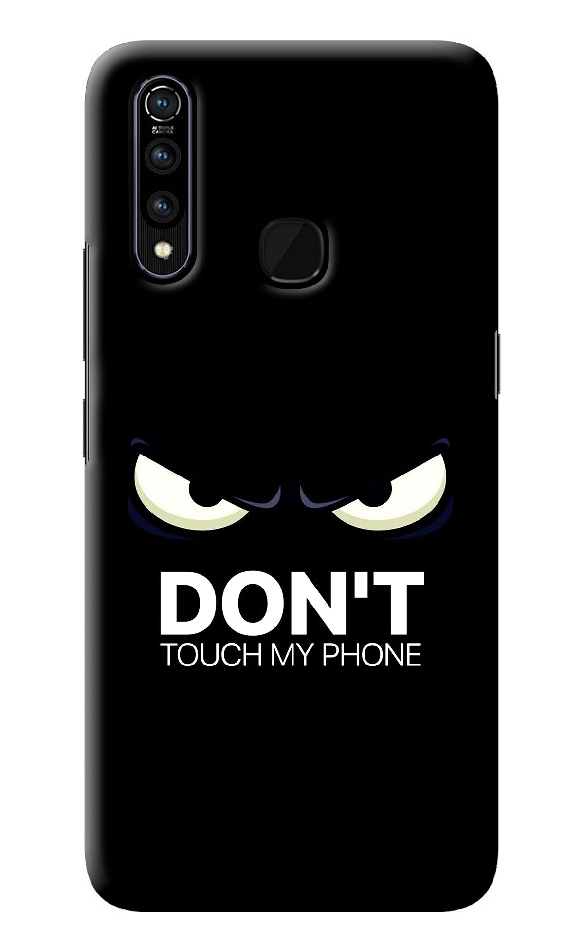 Don'T Touch My Phone Vivo Z1 Pro Back Cover