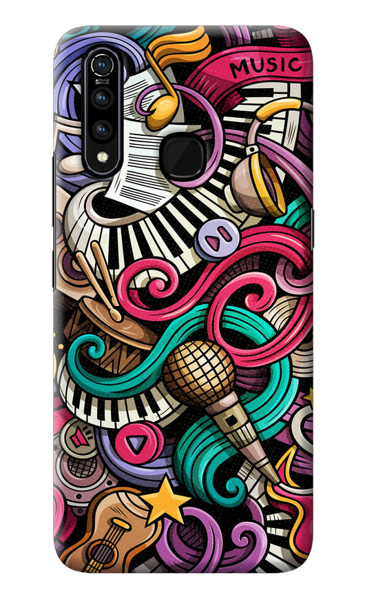 Music Abstract Vivo Z1 Pro Back Cover