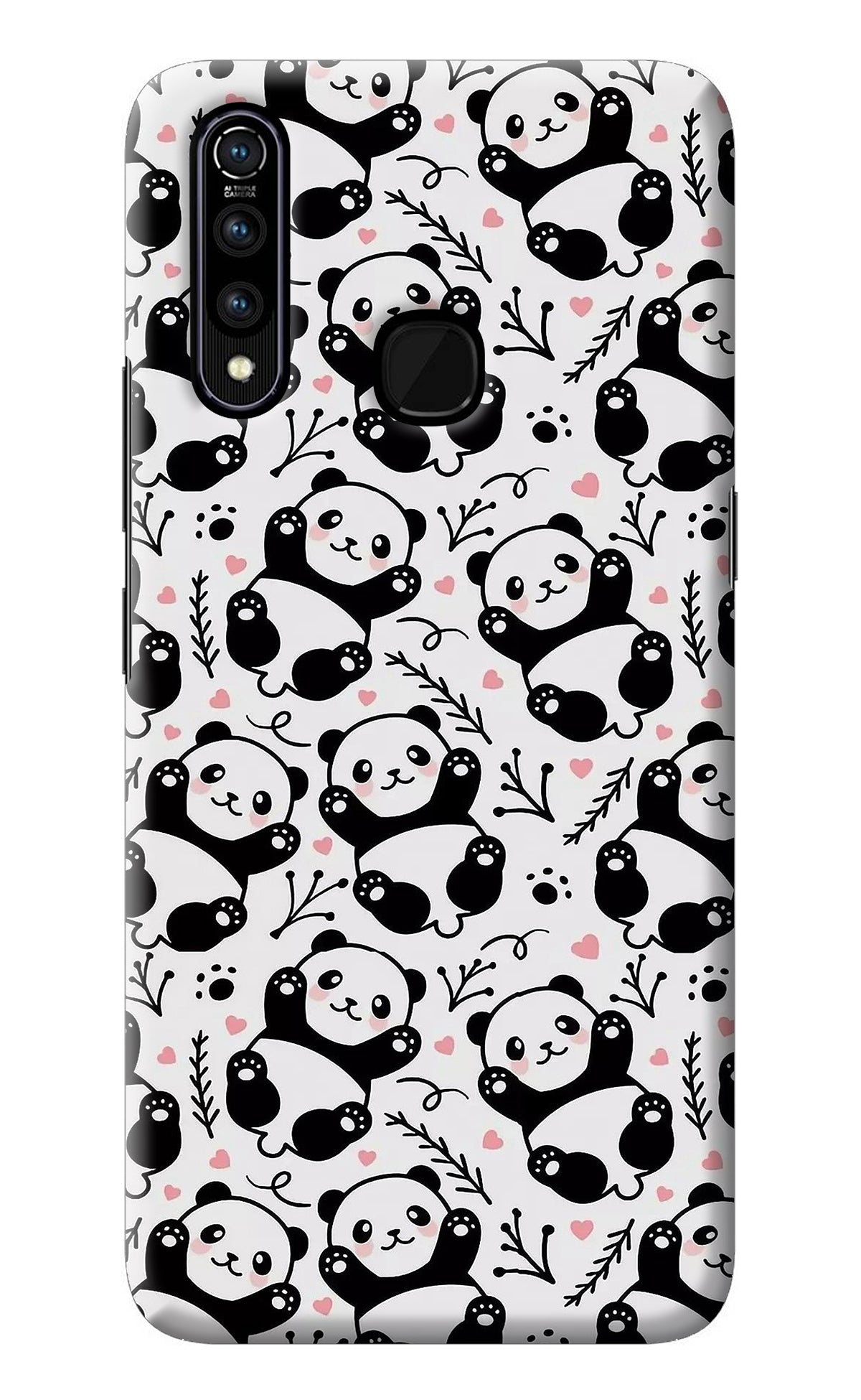 Cute Panda Vivo Z1 Pro Back Cover