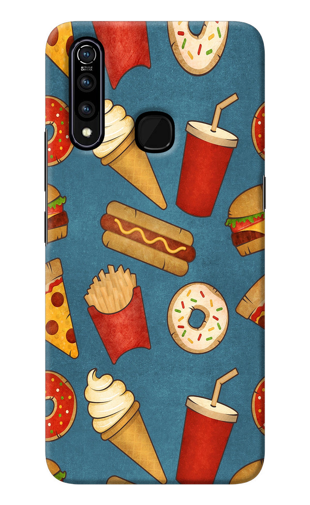 Foodie Vivo Z1 Pro Back Cover