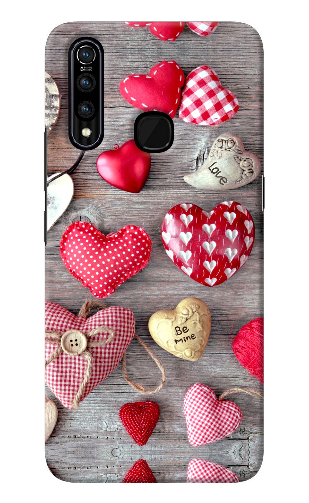 Love Wallpaper Vivo Z1 Pro Back Cover