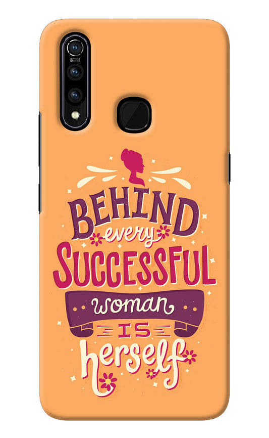 Behind Every Successful Woman There Is Herself Vivo Z1 Pro Back Cover
