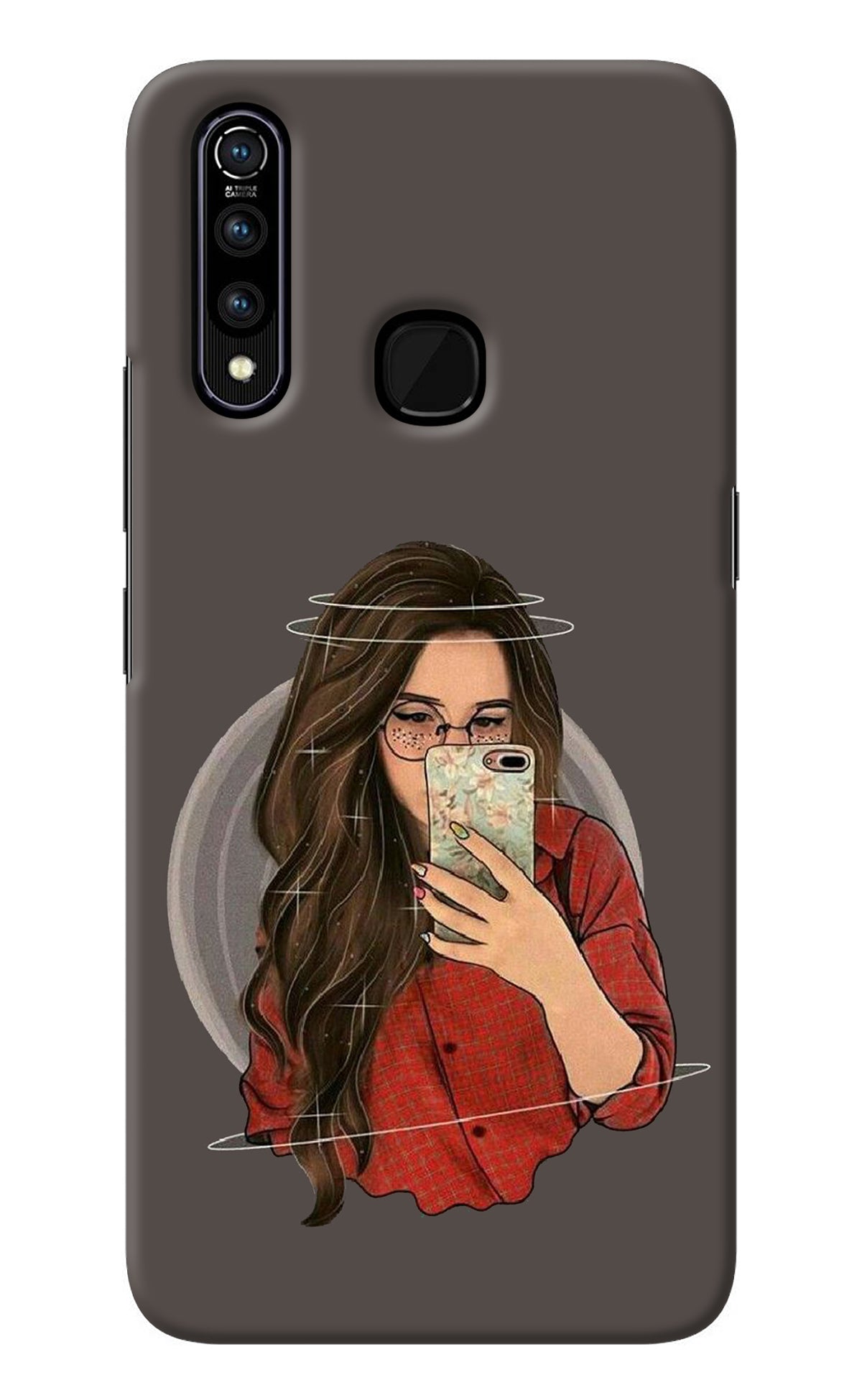 Selfie Queen Vivo Z1 Pro Back Cover