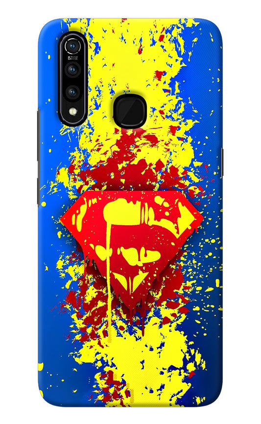 Superman logo Vivo Z1 Pro Back Cover