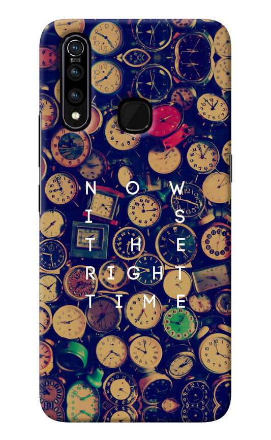 Now is the Right Time Quote Vivo Z1 Pro Back Cover
