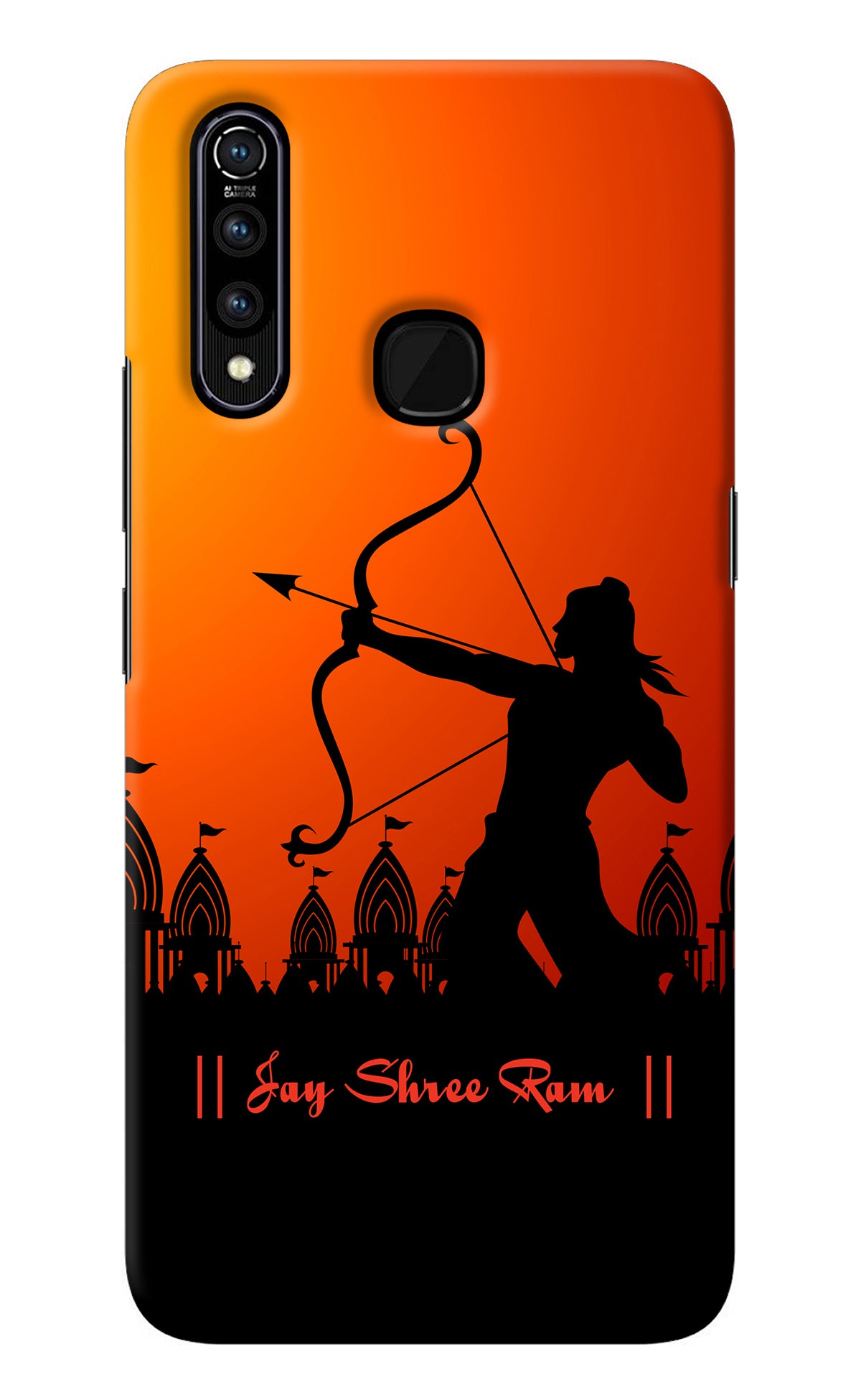 Lord Ram - 4 Vivo Z1 Pro Back Cover