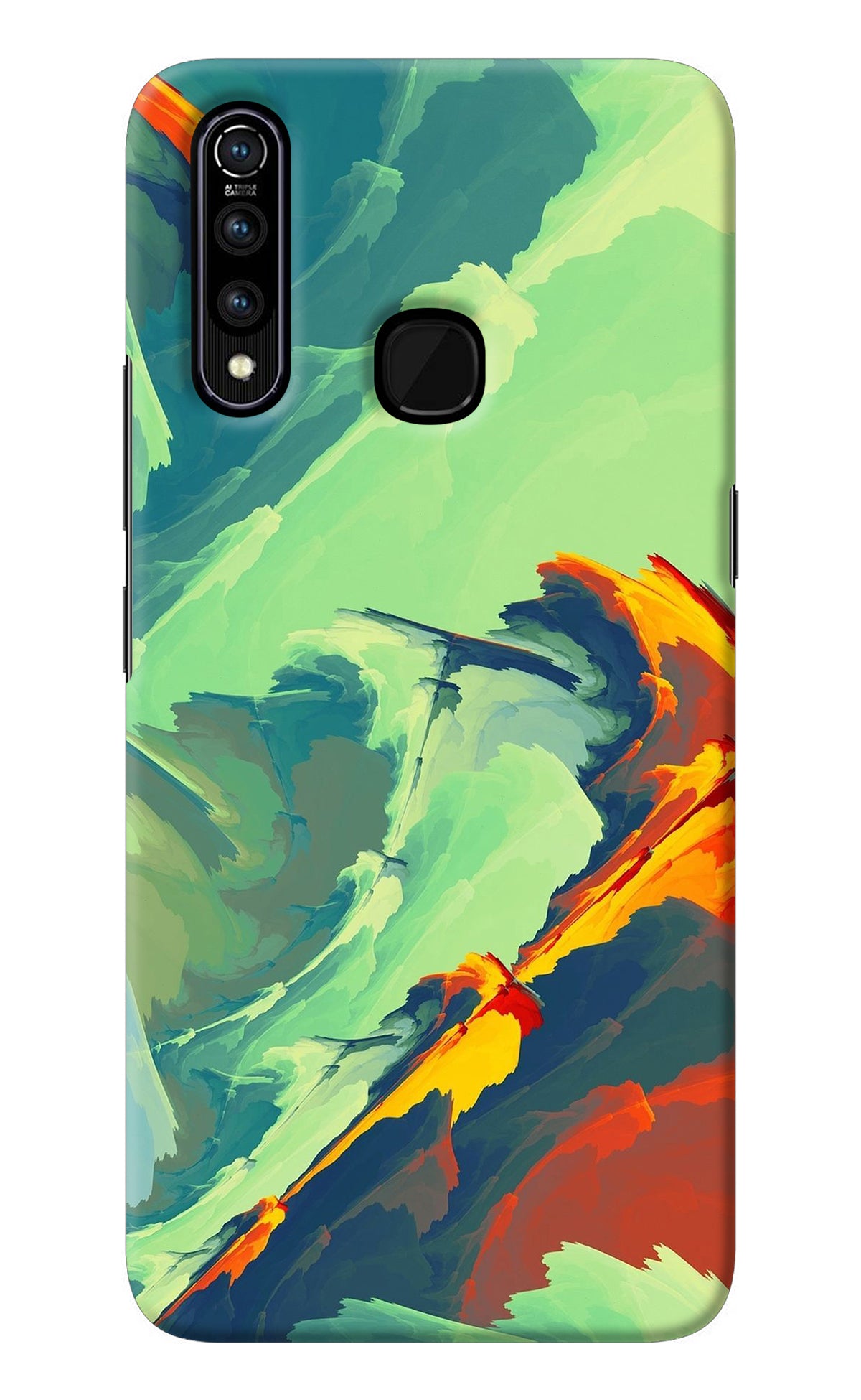 Paint Art Vivo Z1 Pro Back Cover