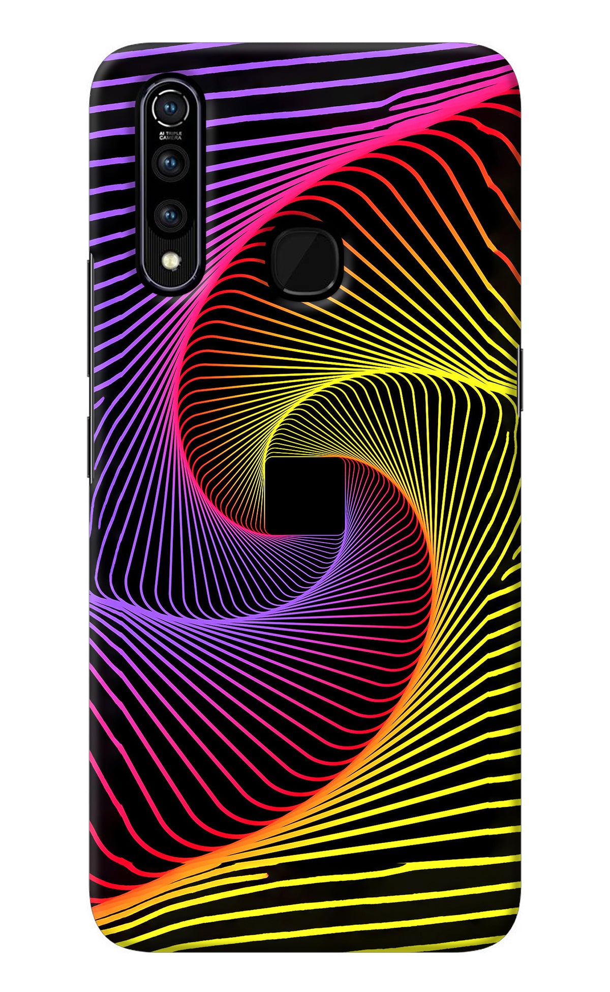 Colorful Strings Vivo Z1 Pro Back Cover