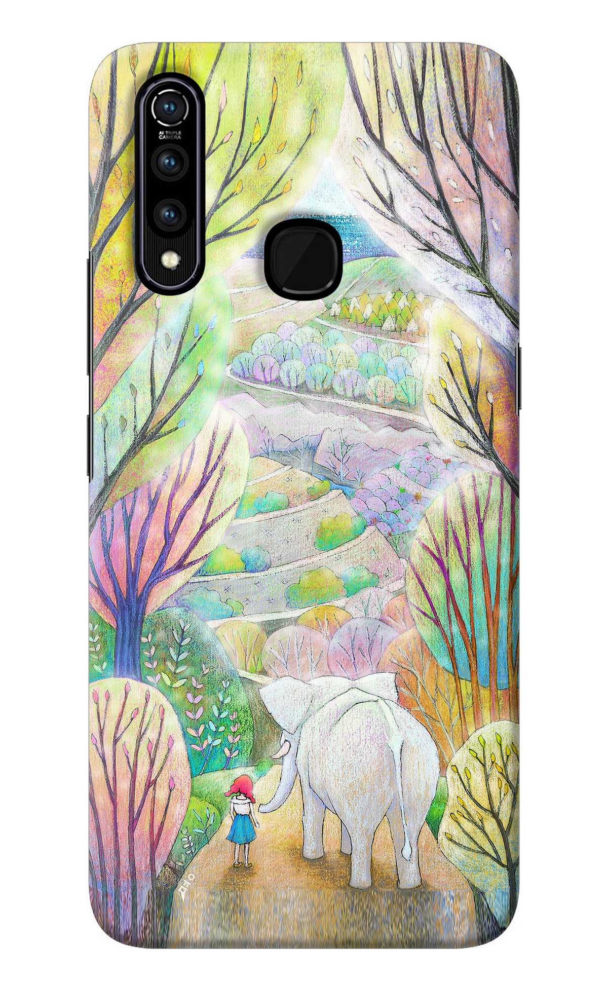 Nature Painting Vivo Z1 Pro Back Cover