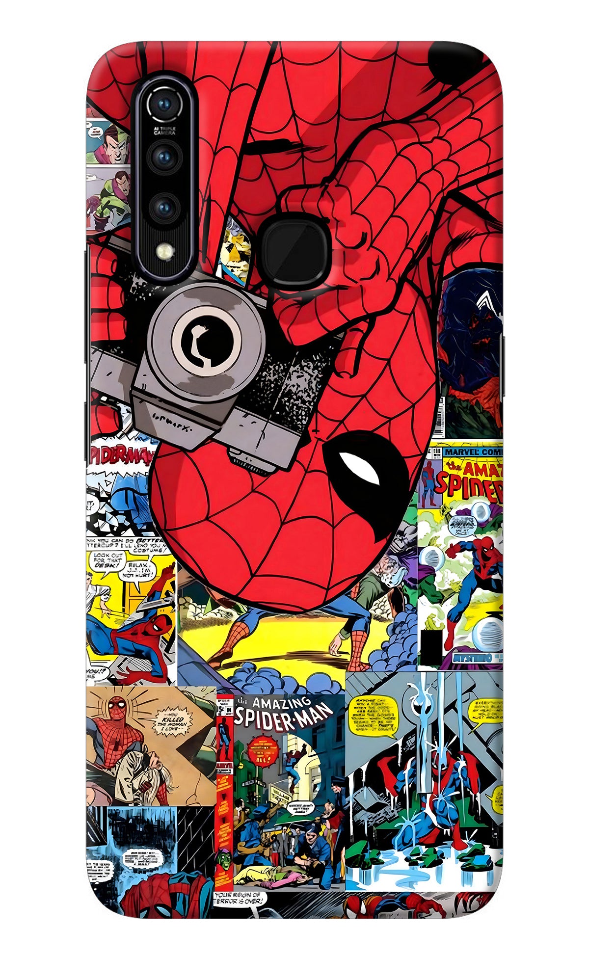 Spider Man Vivo Z1 Pro Back Cover