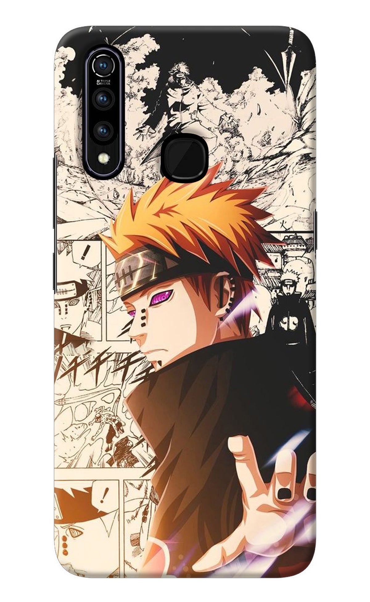 Pain Anime Vivo Z1 Pro Back Cover