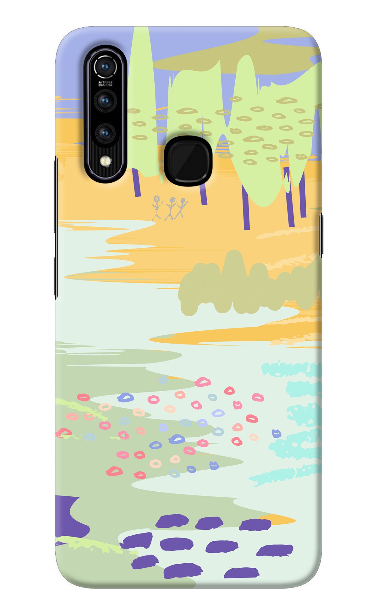 Scenery Vivo Z1 Pro Back Cover