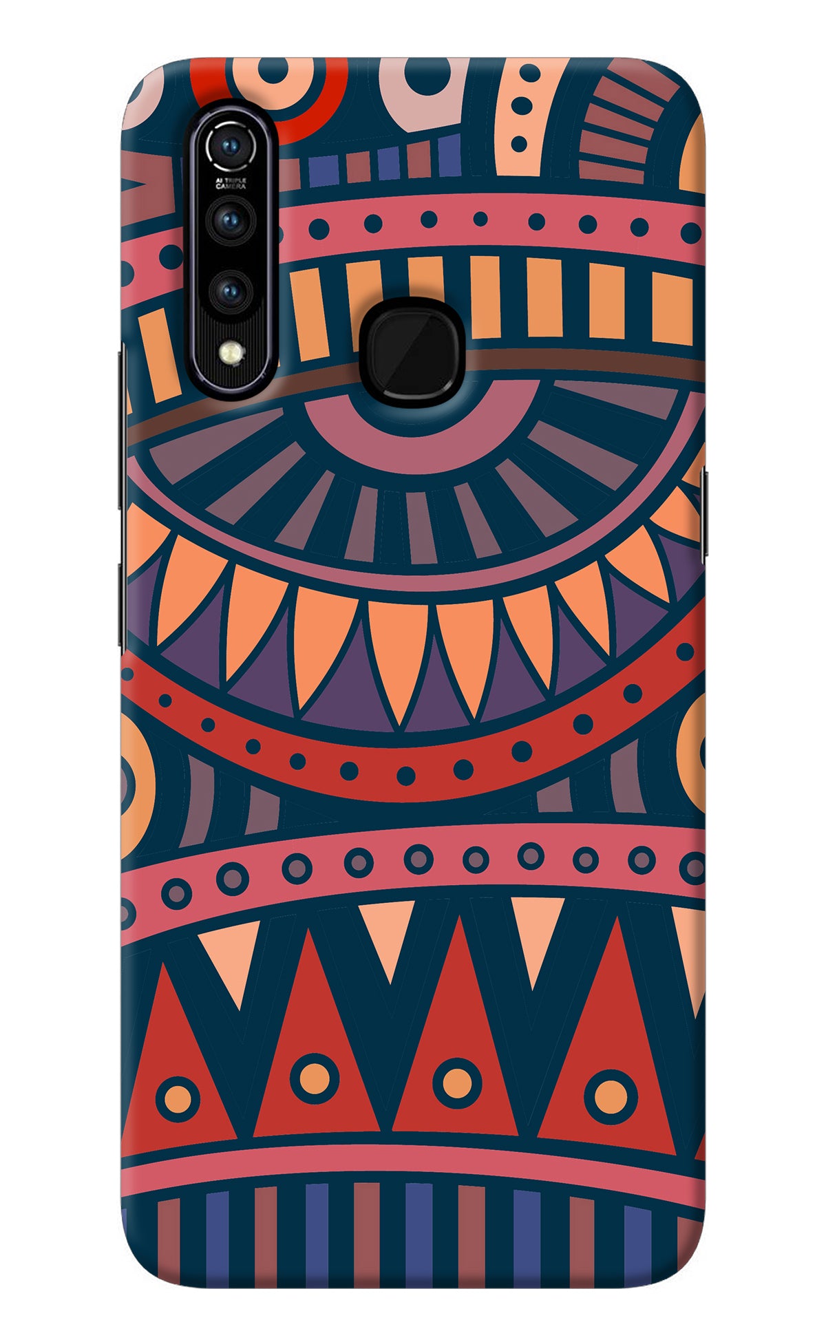 African Culture Design Vivo Z1 Pro Back Cover