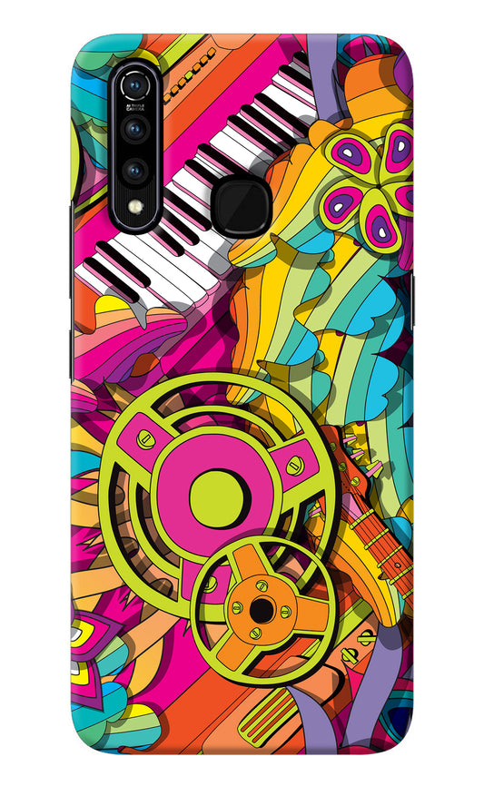 Music Doodle Vivo Z1 Pro Back Cover