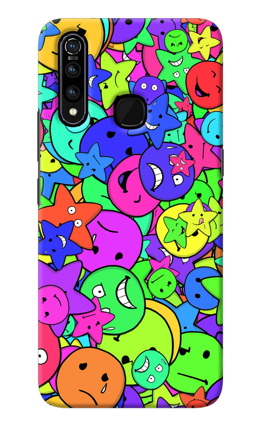 Fun Doodle Vivo Z1 Pro Back Cover