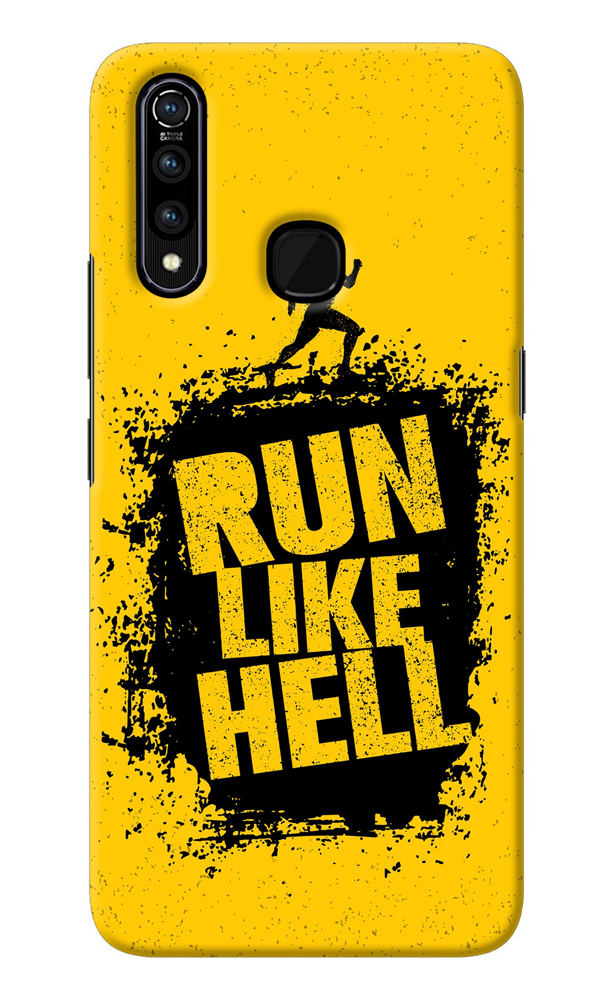 Run Like Hell Vivo Z1 Pro Back Cover