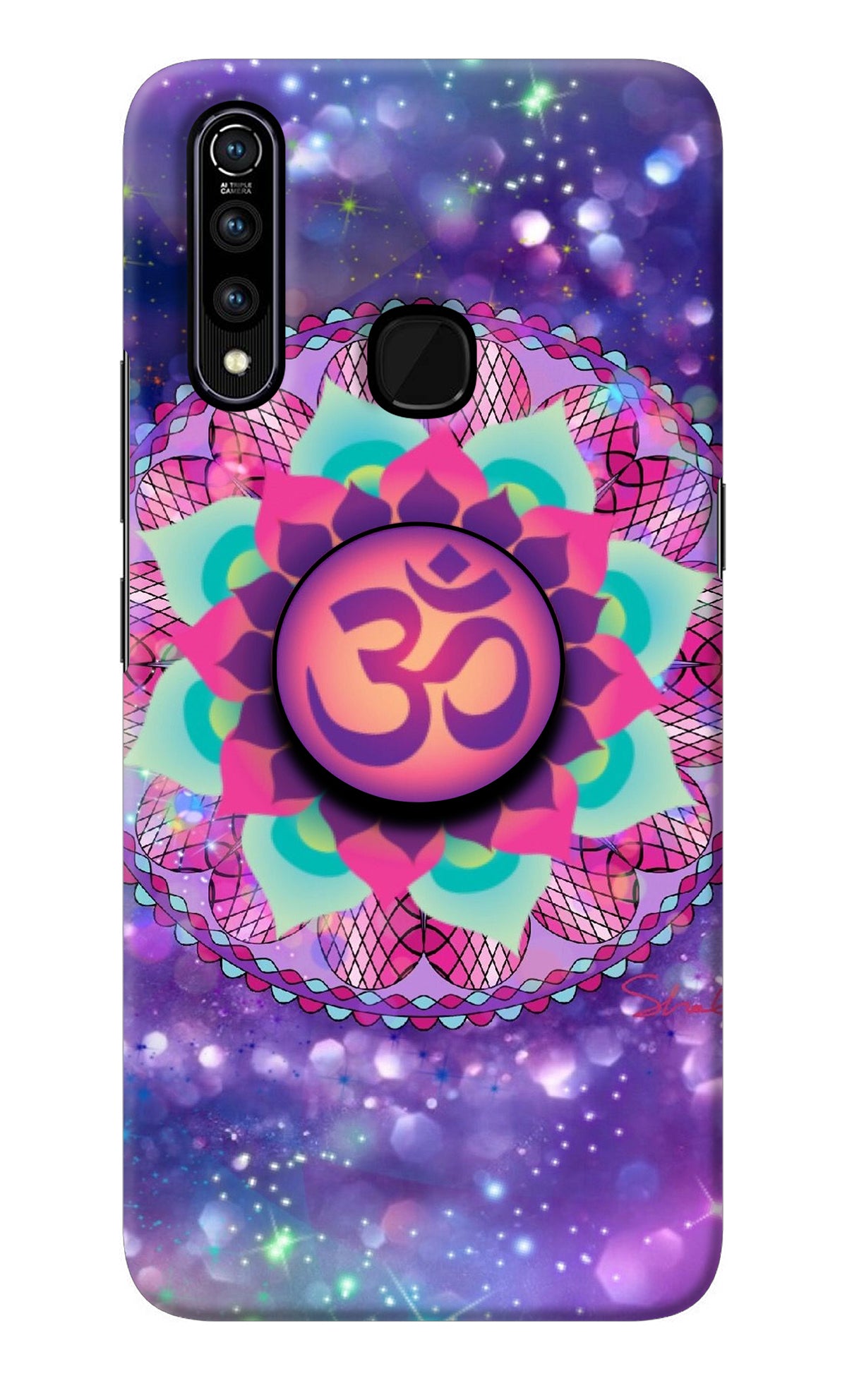 Om Purple Vivo Z1 Pro Pop Case