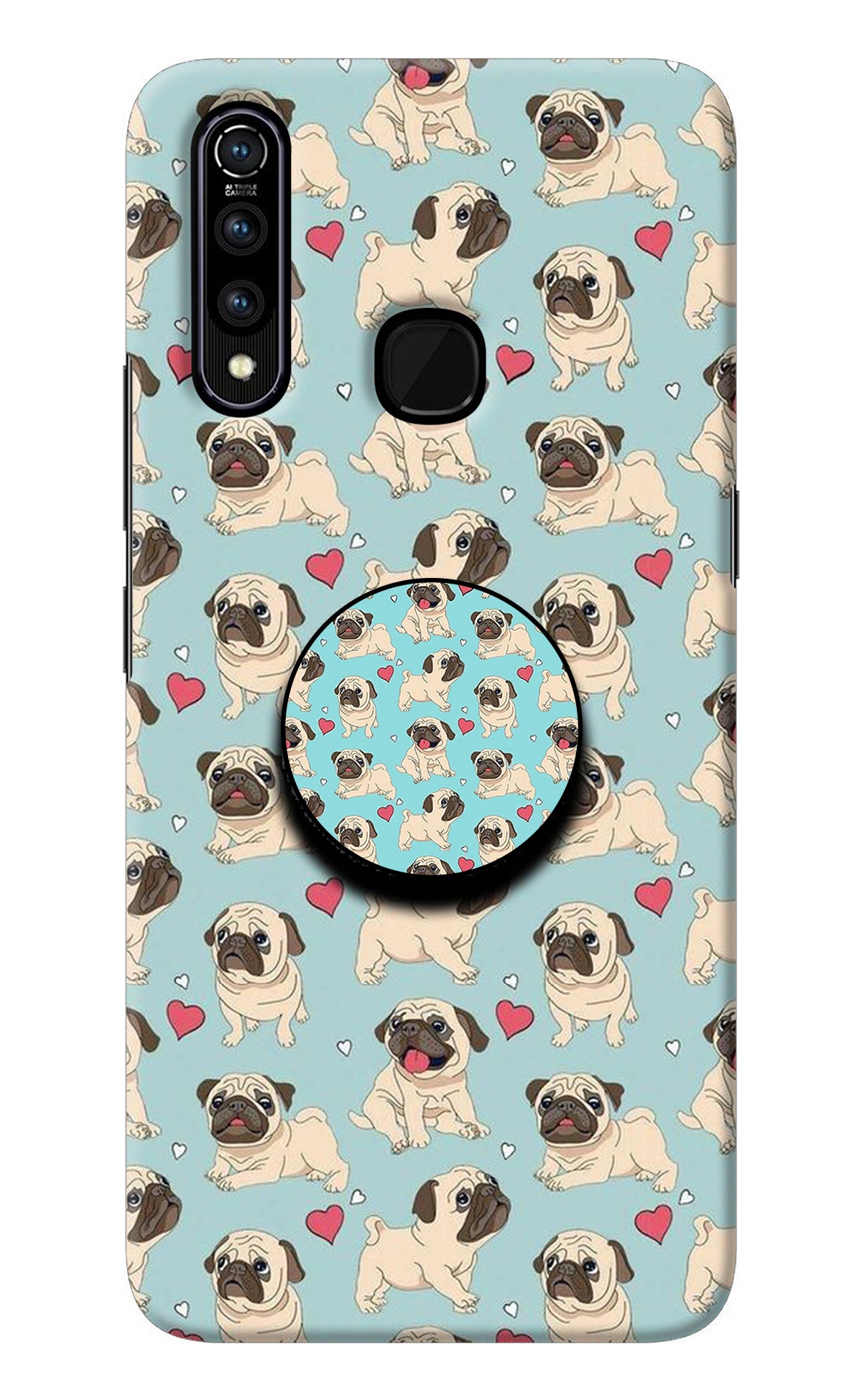 Pug Dog Vivo Z1 Pro Pop Case