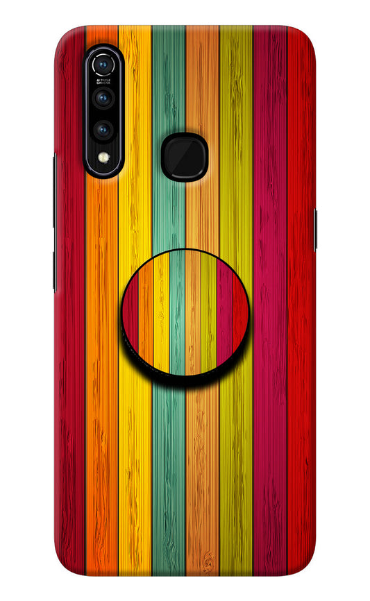 Multicolor Wooden Vivo Z1 Pro Pop Case