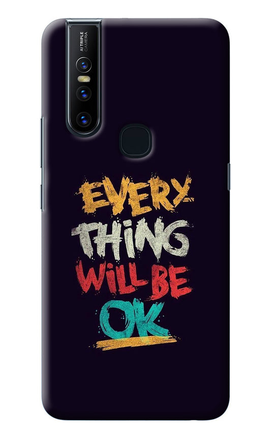 Everything Will Be Ok Vivo V15 Back Cover