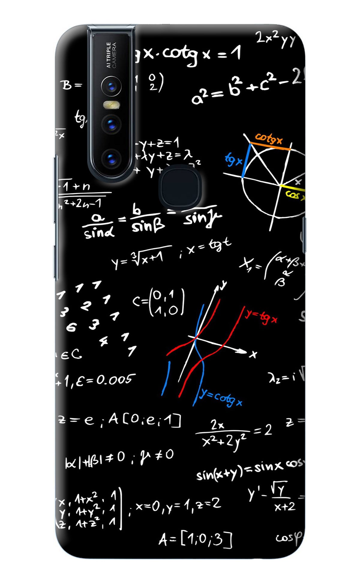 Mathematics Formula Vivo V15 Back Cover