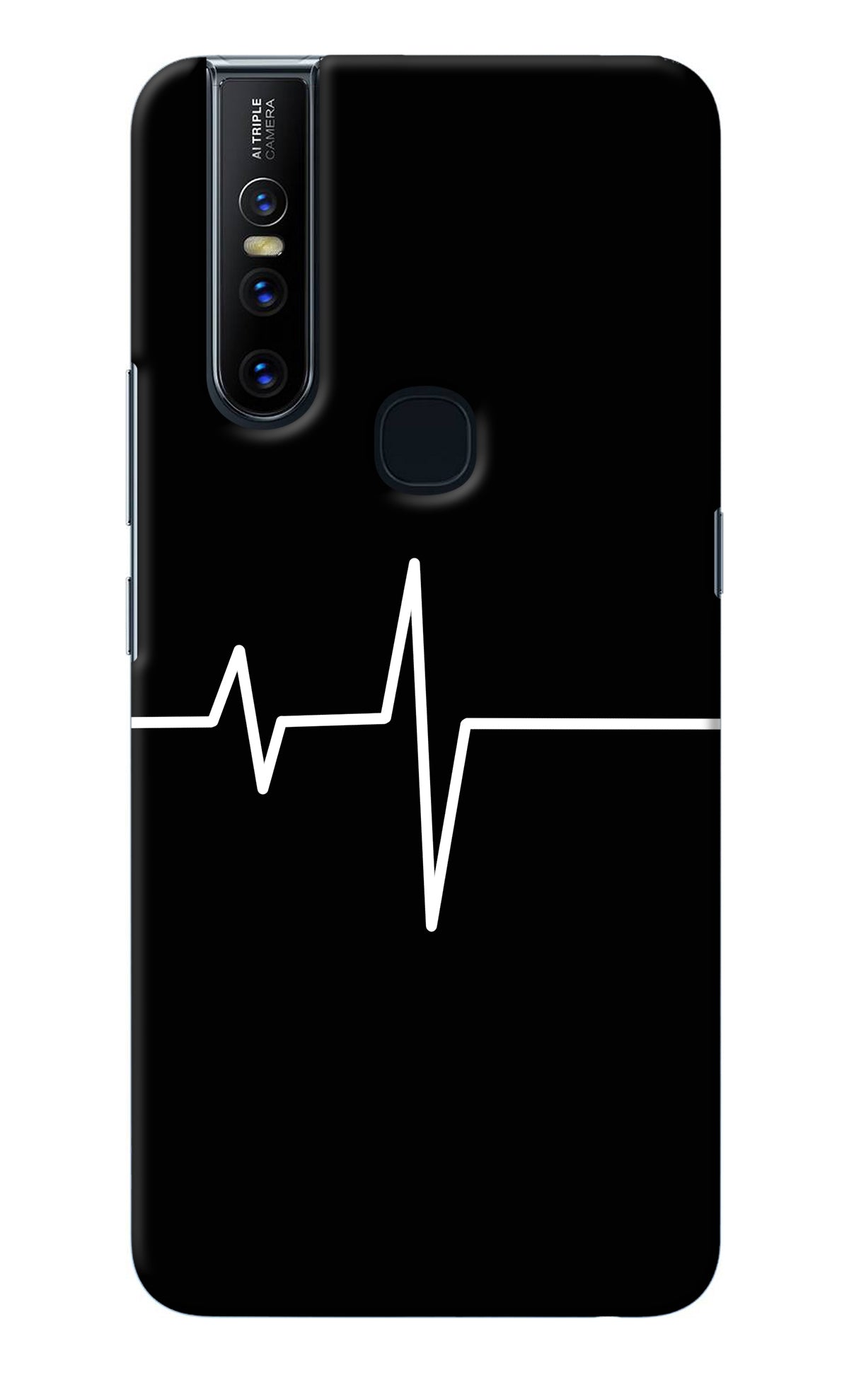 Heart Beats Vivo V15 Back Cover