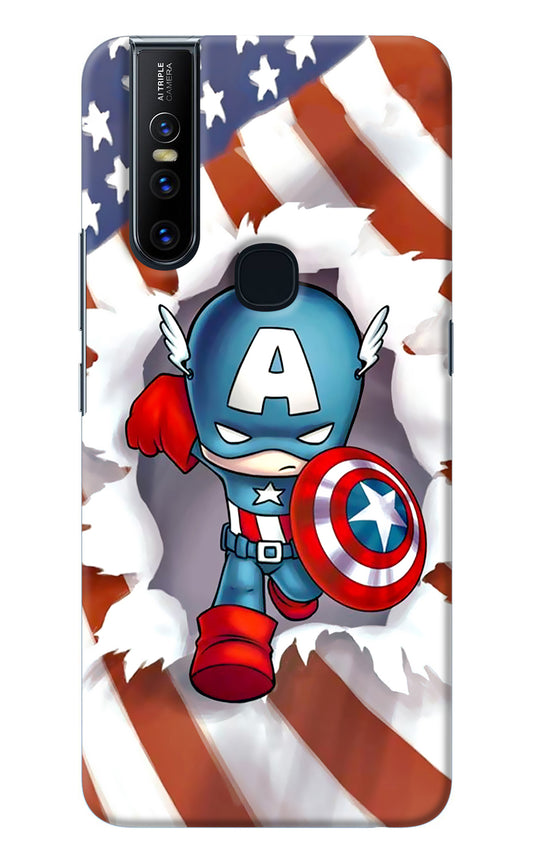 Captain America Vivo V15 Back Cover