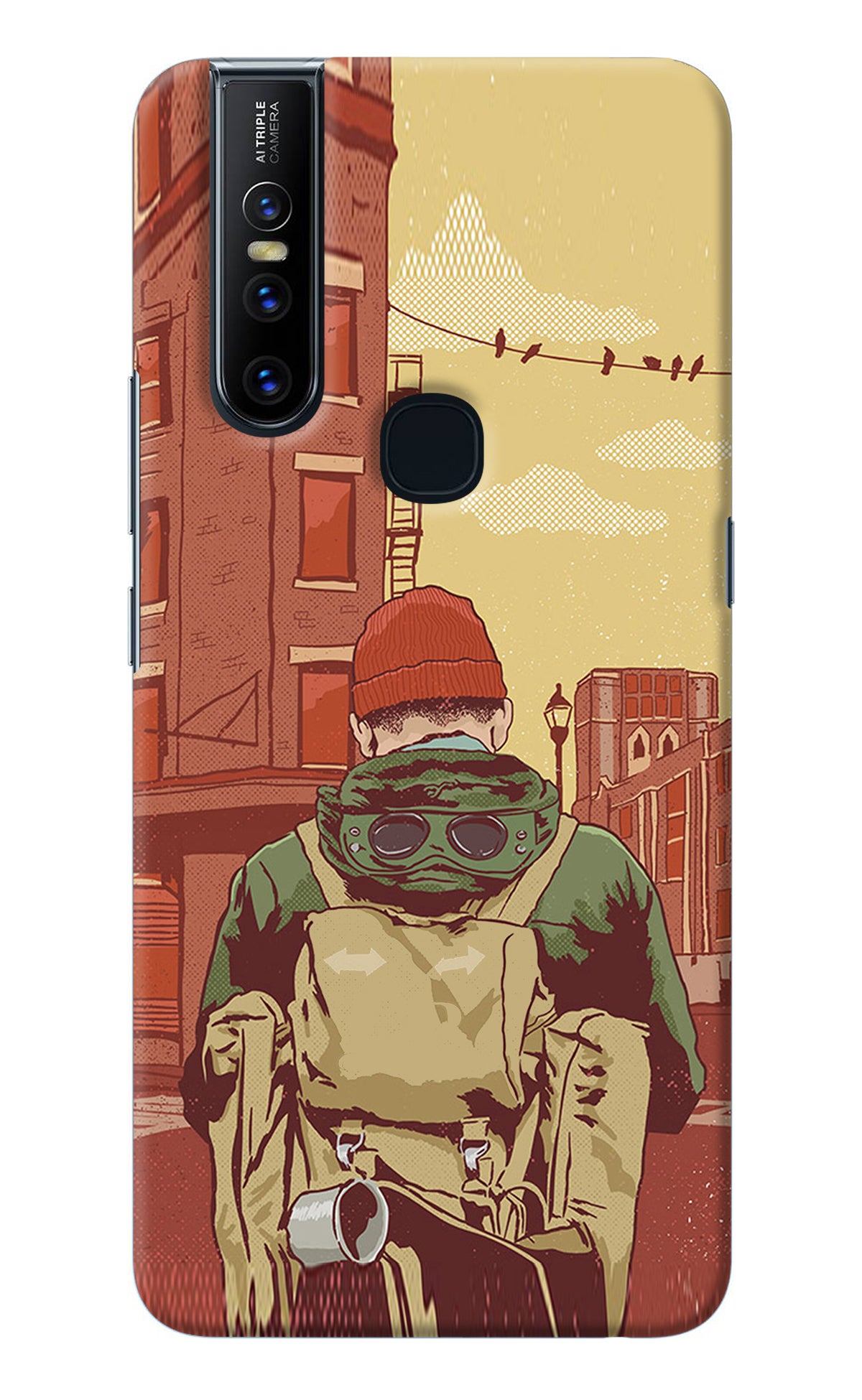 Adventurous Vivo V15 Back Cover