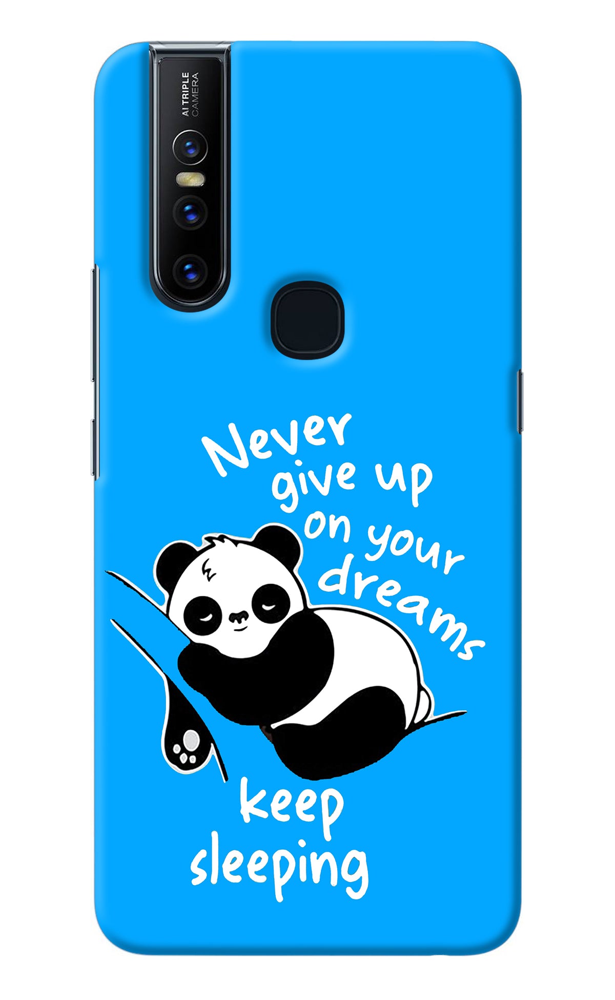 Keep Sleeping Vivo V15 Back Cover