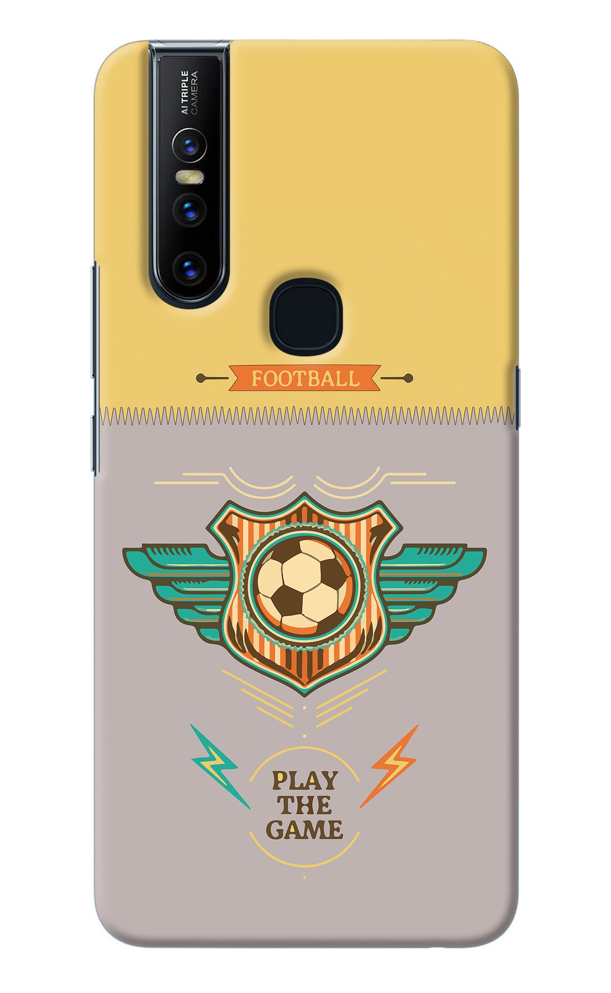 Football Vivo V15 Back Cover