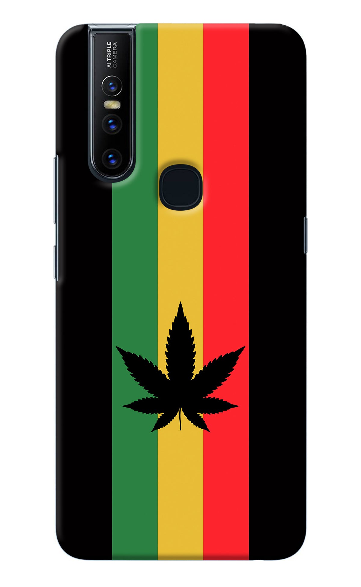 Weed Flag Vivo V15 Back Cover