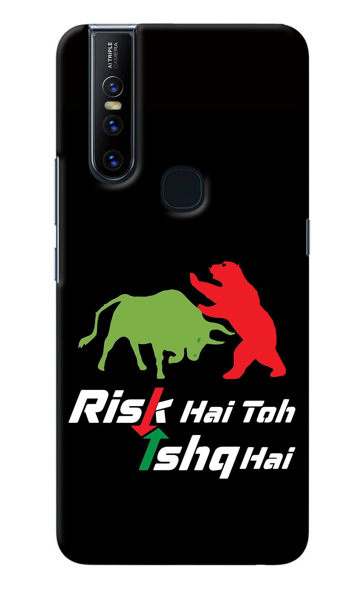 Risk Hai Toh Ishq Hai Vivo V15 Back Cover