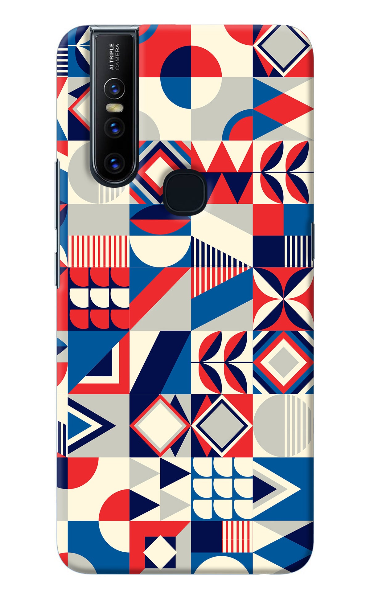 Colorful Pattern Vivo V15 Back Cover