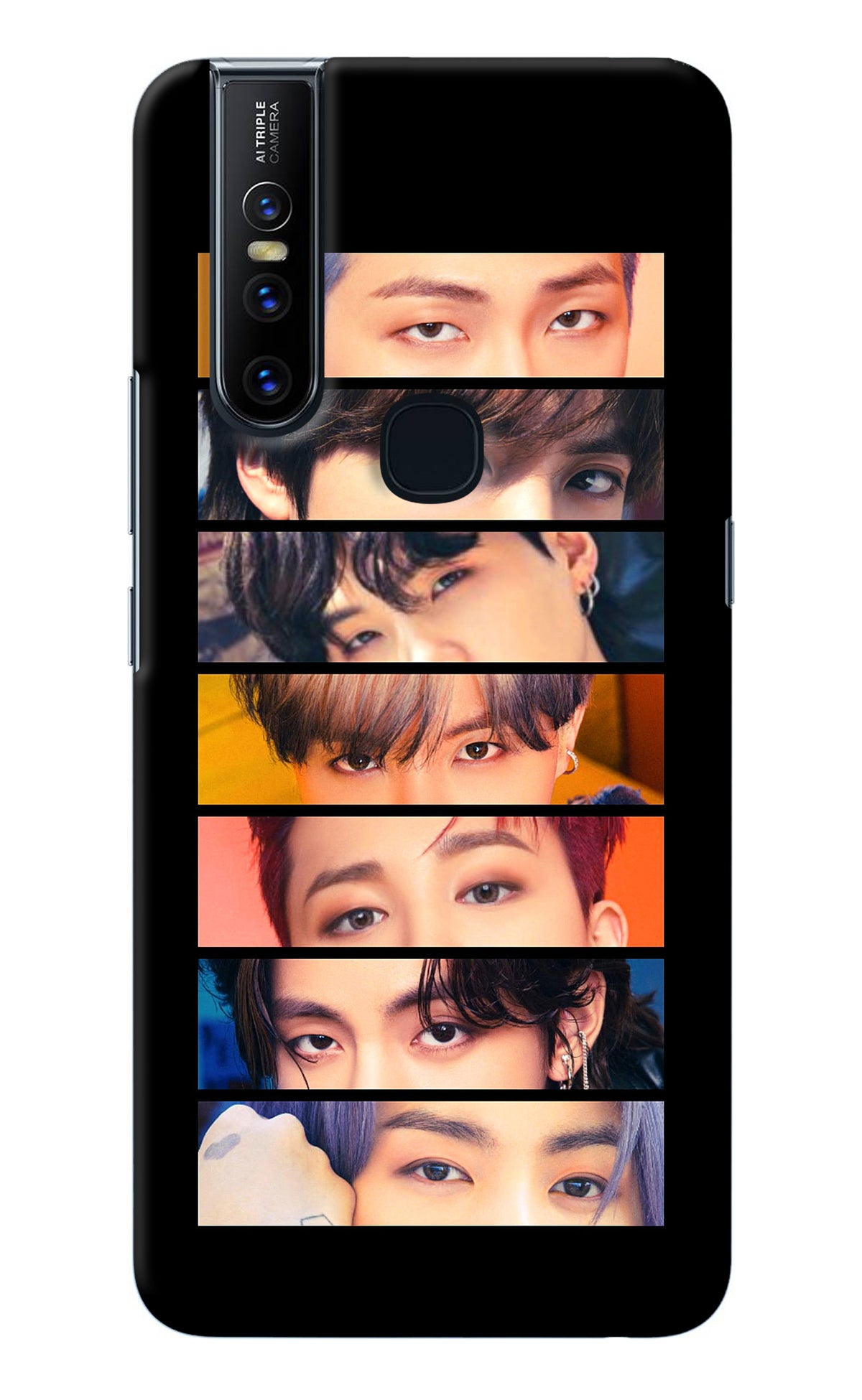 BTS Eyes Vivo V15 Back Cover