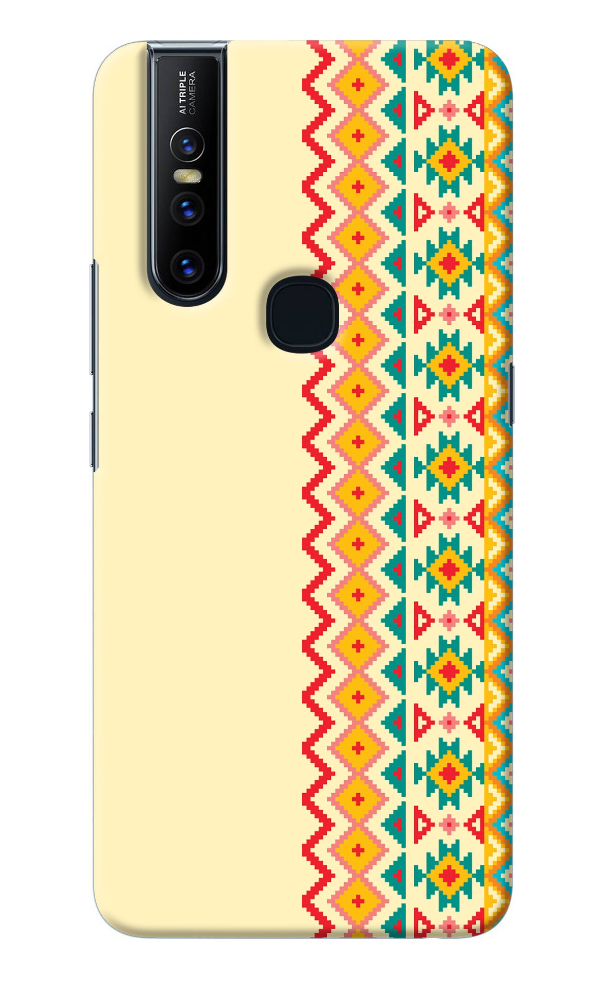 Ethnic Seamless Vivo V15 Back Cover