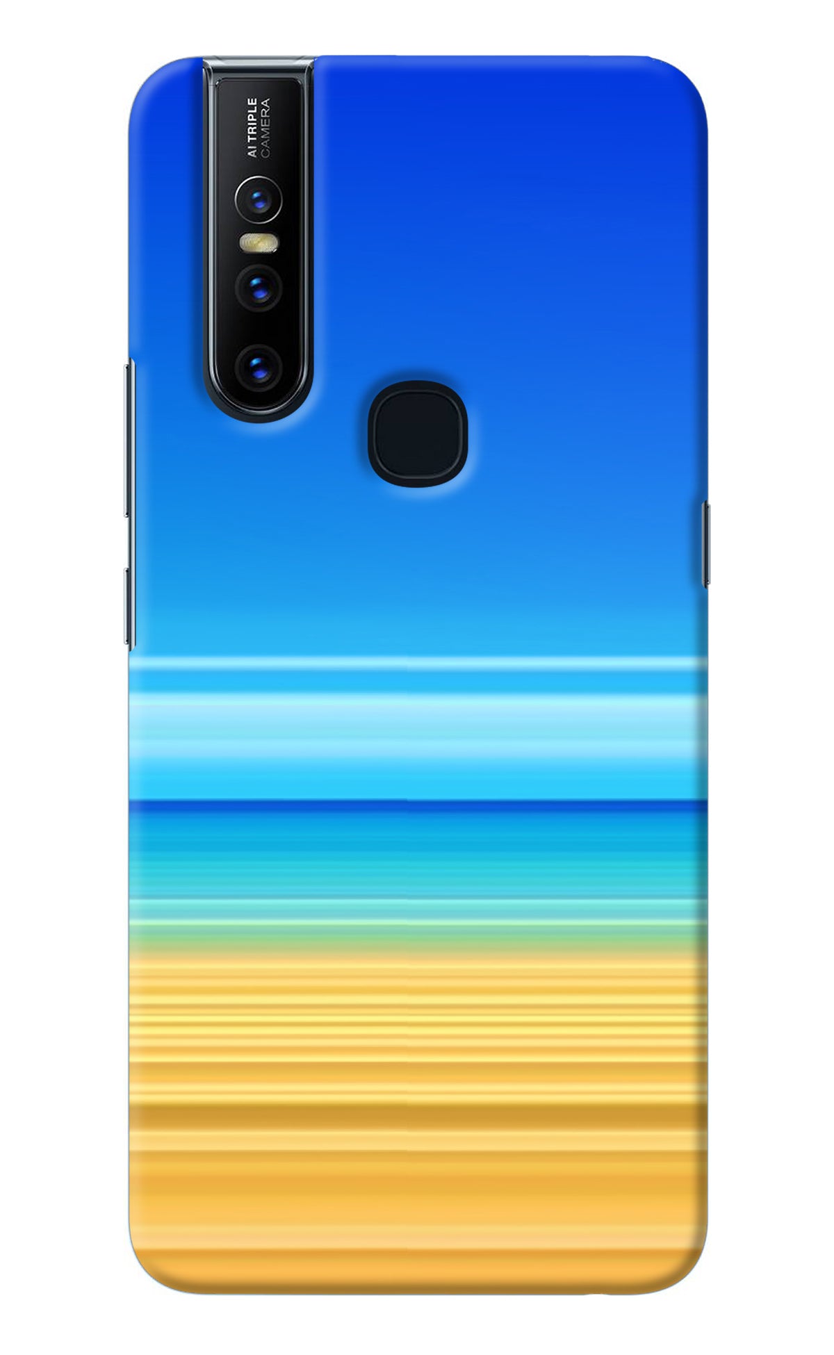 Beach Art Vivo V15 Back Cover