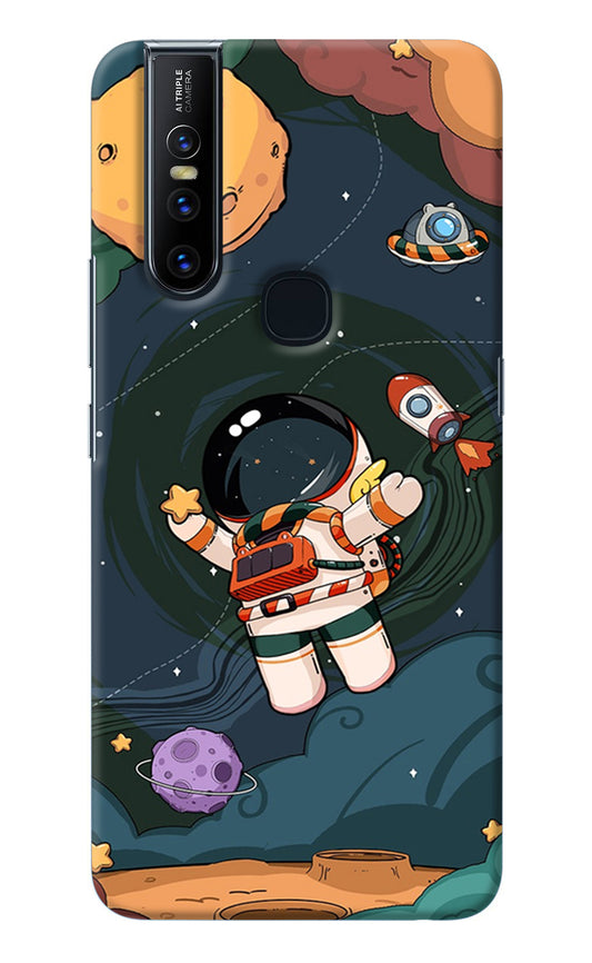 Cartoon Astronaut Vivo V15 Back Cover