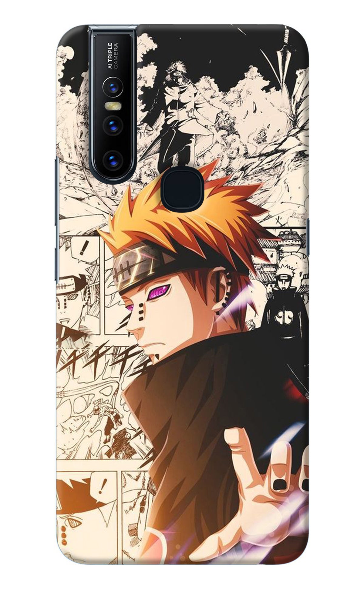 Pain Anime Vivo V15 Back Cover