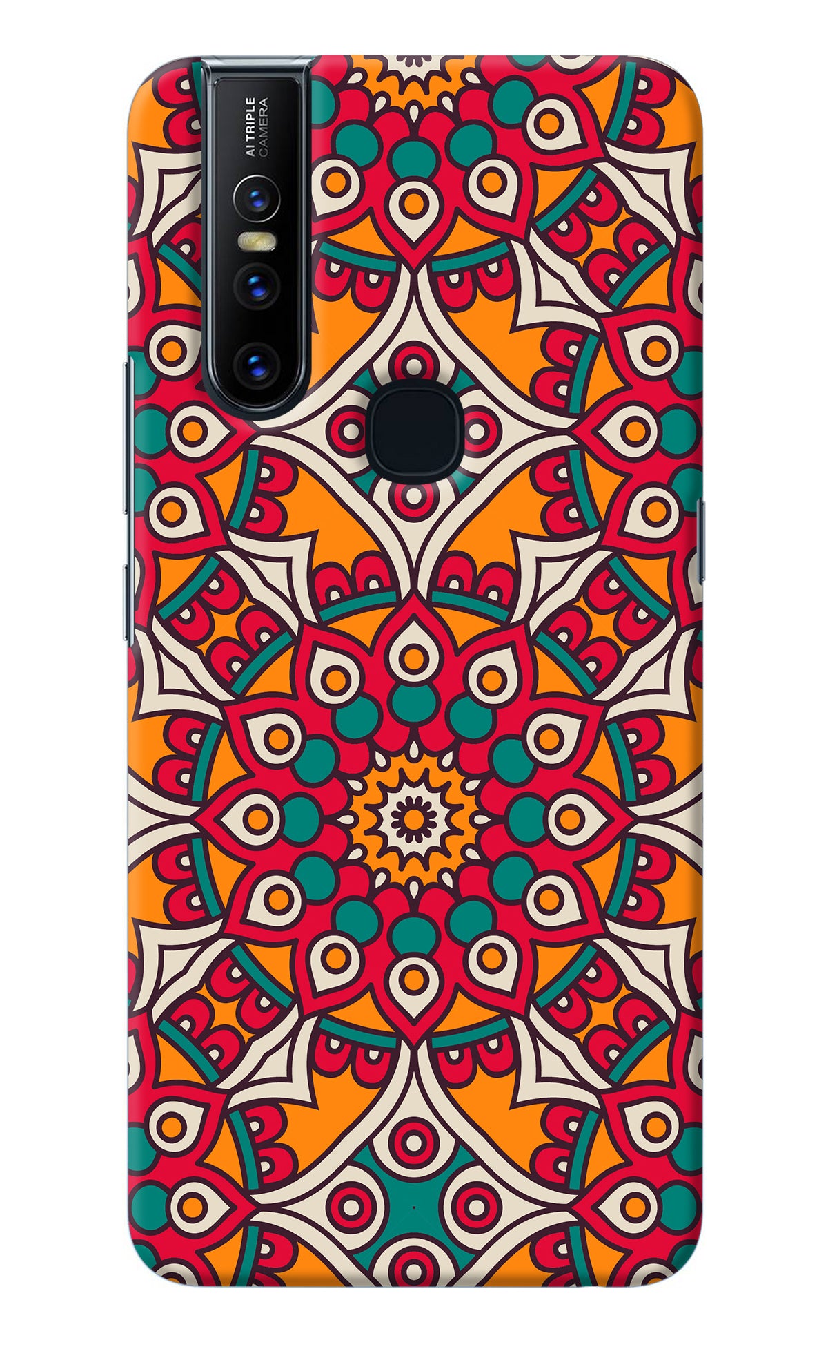 Mandala Art Vivo V15 Back Cover