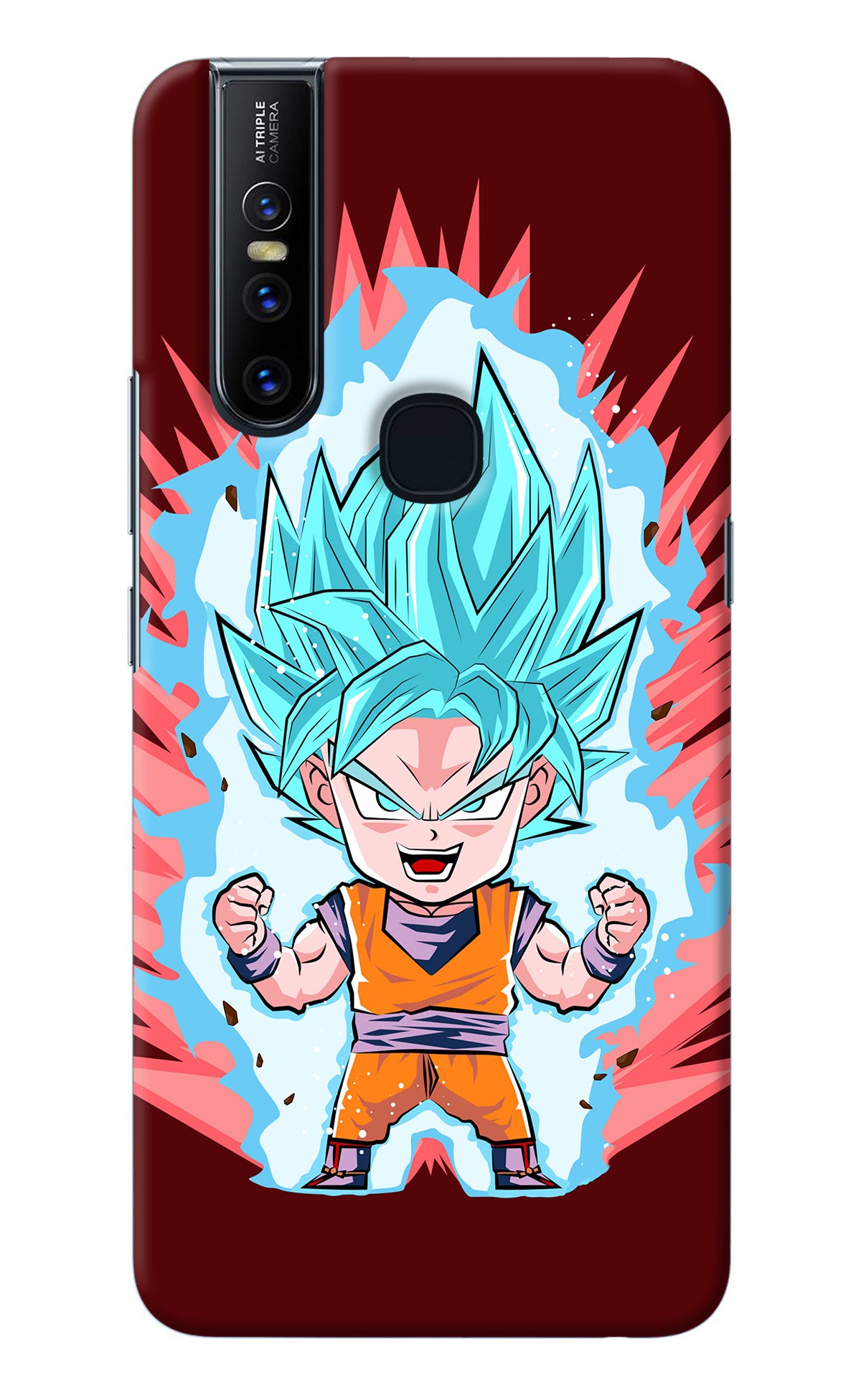 Goku Little Vivo V15 Back Cover